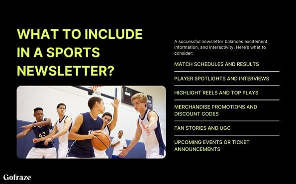 What to Include in a Sports Newsletter