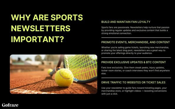 Why are Sports Newsletters Important